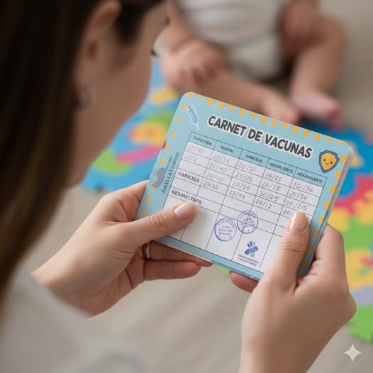Qué hacer si se perdió el carnet de vacunas del niño
